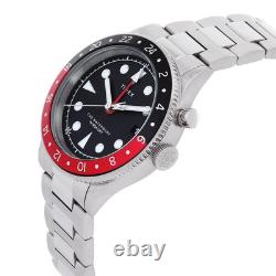 Timex Waterbury Traditional GMT Quartz Black Dial Men's Watch TW2W22700