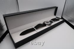 Timex World Time Reissue 39mm Leather Strap Black Dial Quartz Watch TW2V69500