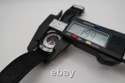 Timex World Time Reissue 39mm Leather Strap Black Dial Quartz Watch TW2V69500