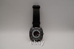 Timex World Time Reissue 39mm Leather Strap Black Dial Quartz Watch TW2V69500
