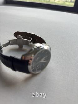 Tissot Couturier GMT Black Dial Black Leather Strap Watch T035.439.16.051.00