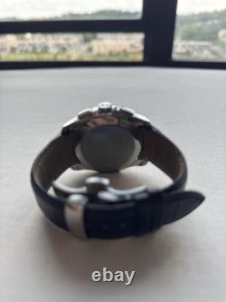Tissot Couturier GMT Black Dial Black Leather Strap Watch T035.439.16.051.00