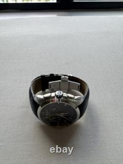 Tissot Couturier GMT Black Dial Black Leather Strap Watch T035.439.16.051.00