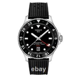 Tissot Seastar 1000 40 MM Quartz GMT Black Dial Watch T120.852.17.051.00