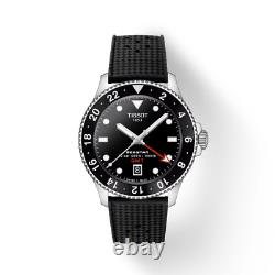 Tissot Seastar 1000 Quartz GMT 40mm Black Dial Watch T120.852.17.051.00