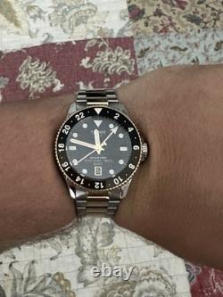 Tissot Seastar 1000 Quartz GMT Black Dial Men's Watch T1208522205100