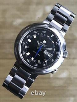 Tissot Super Compressor World Time T12 Navigator Cal 788 24 Hour Gmt Dial 1969