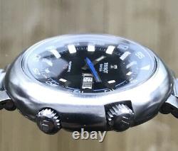 Tissot Super Compressor World Time T12 Navigator Cal 788 24 Hour Gmt Dial 1969