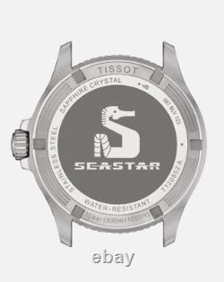 Tissot T1208522205100 Mens Seastar 1000 Root Beer GMT Watch New with Tags