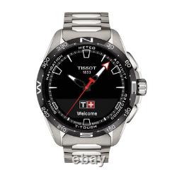 Tissot T-Touch Connect Solar GMT Digital Men's Watch T1214204405100 NEW