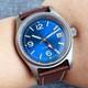 Titanium NH34A GMT Automatic Pilot Watch Men Blue 200m Waterproof Sapphire 36mm