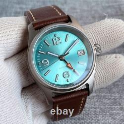 Titanium NH34A GMT Automatic Watch Men Pilot Watch 200m Waterproof Sapphire 36mm