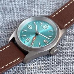 Titanium NH34A GMT Automatic Watch Men Pilot Watch 200m Waterproof Sapphire 36mm