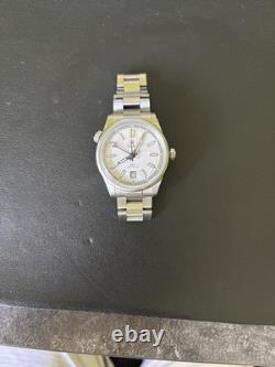 Traska Venturer GMT Steel Arctic White Dial Men's Watch 38.5 MM