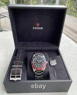 Tudor Black Bay GMT M79830RB-0001 41mm Men's Automatic Steel Watch with B&P 2021