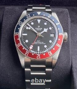 Tudor Black Bay GMT M79830RB-0001 41mm Men's Automatic Steel Watch with B&P 2021
