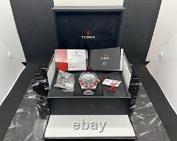 Tudor Black Bay GMT Pepsi M79830RB Box/Papers 41mm Blue/Red Bezel Black Dial