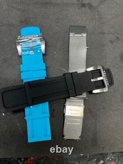 Two SEAKOSS $195 GMT AUTOMATIC, 45 MM, DATE, SAPPHIRE CRYSTAL