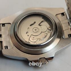 U22601 without tags SEIKO MOD PEPSI GMT SAPPHIRE CRYSTAL AUTOMATIC NH34 G2U