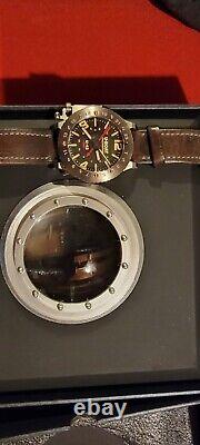 U-boat U42 model 8095 5mmm GMT watch