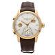 Ulysse Nardin Dual Time Manufacture Gold Automatic Strap Watch 3346-126/91