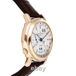 Ulysse Nardin GMT Perpetual Automatic 40mm Rose Gold Mens Strap Watch 322-88/91