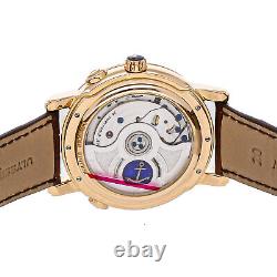 Ulysse Nardin GMT Perpetual Automatic 40mm Rose Gold Mens Strap Watch 322-88/91