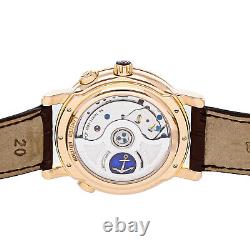 Ulysse Nardin GMT Perpetual LE Auto 40mm Rose Gold Mens Strap Date Watch322-88