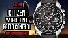 Un Reloj Gmt Moderno Y Avanzado Rese A Citizen Radiocontrolado World Time Eco Drive