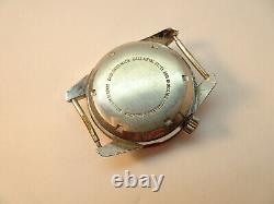 Unichron World Time Diver Gmt Compressor Ut37 17 Jewel Vintage Watch For Repair
