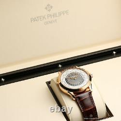 Unworn Patek Philippe Complications World Time 5230R-001 18k Rose Gold