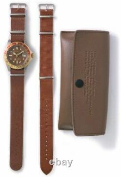 VAGUE WATCH Co. Watch BRWN GMT (Brown GM Tea) BG-L-001 Men