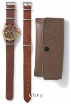 VAGUE WATCH Co. Wrist Watch BRWN GMT BG-L-001 Men Brown NEW from Japan