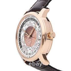 Vacheron Constantin Traditionnelle Auto Gold Mens Watch GMT 86060/000R-8985