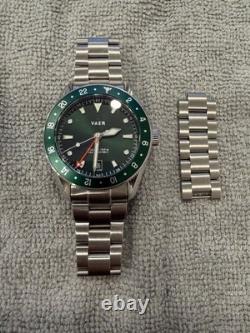 Vaer G2 Meridian Green GMT 39mm USA