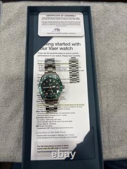 Vaer G2 Meridian Green GMT 39mm USA