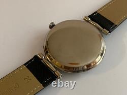 Very Rare Omega GMT World Time Men's Wristwatch Swiss Made Big Size #2