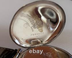 Very Rare Omega GMT World Time Men's Wristwatch Swiss Made Big Size 49 mm