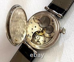 Very Rare Omega GMT World Time Men's Wristwatch Swiss Made Big Size 49 mm