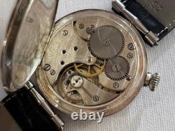 Very Rare Omega GMT World Time Men's Wristwatch Swiss Made Big Size 49 mm