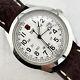 Victorinox SWISS ARMY Men INFANTRY DUAL TIME 4 HANDER GMTCream DlBrown Leather