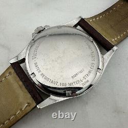 Victorinox SWISS ARMY Men INFANTRY DUAL TIME 4 HANDER GMTCream DlBrown Leather