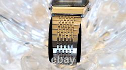 Vintage 1980s Timex M451 GMT Chronograph Alarm Digital Watch World Time (X18)