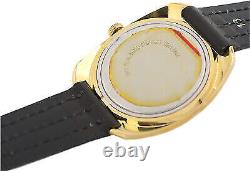 Vintage 34mm Paul Garnier World Time GMT Disk Men's Mechanical Wristwatch #3 NOS