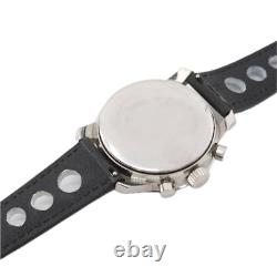 Vintage 40mm Heuer 2466c Autavia GMT Pepsi Men's Mechanical Wristwatch V 72