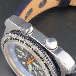 Vintage Arios Mechanical Gmt Mens 40mm Watch