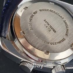 Vintage Arios Mechanical Gmt Mens 40mm Watch