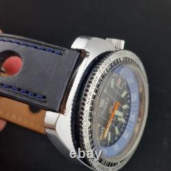 Vintage Arios Mechanical Gmt Mens 40mm Watch