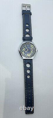 Vintage Candino World Time Globetrotter gmt Cal 2783
