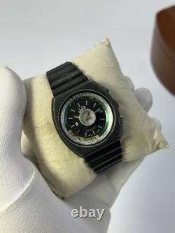 Vintage Dalil Qibla Compass & World Time Swiss Muslim Automatic 41mm GMT 1970's
